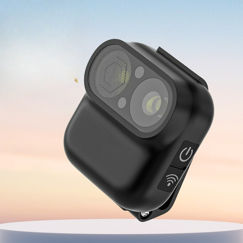 Outdoor Lighting And Camera - High-brightness Headlamp, Camera-Style, Waterproof, Rechargeable, Long