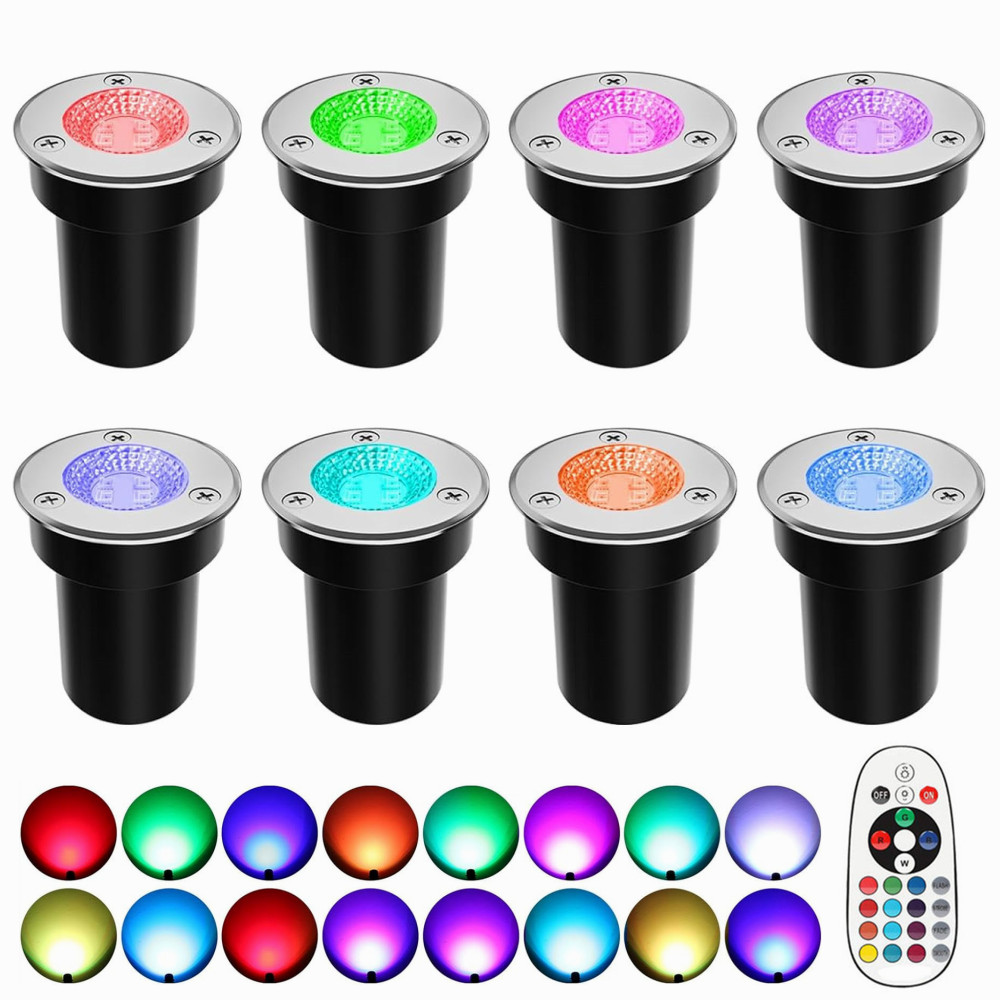 Landscape Spike Light - RGBW Low Voltage Landscape Light LED