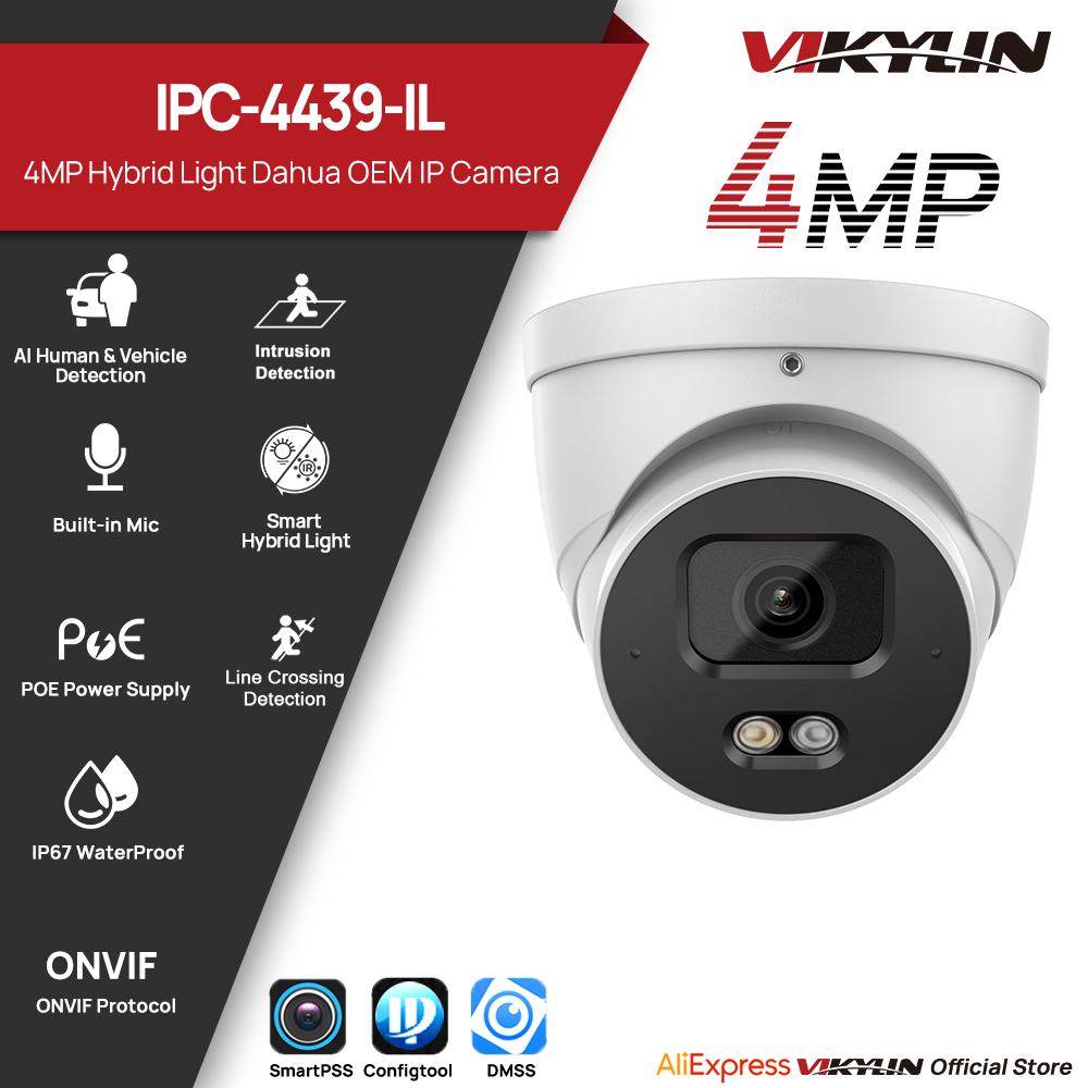Outdoor Lighting Not Working - VIKYLIN 4MP IP Security Camera Smart