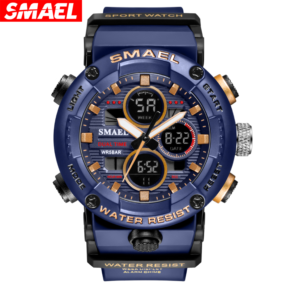 Outdoor Lighting Zones - SMAEL Outdoor Sport Watch for Male