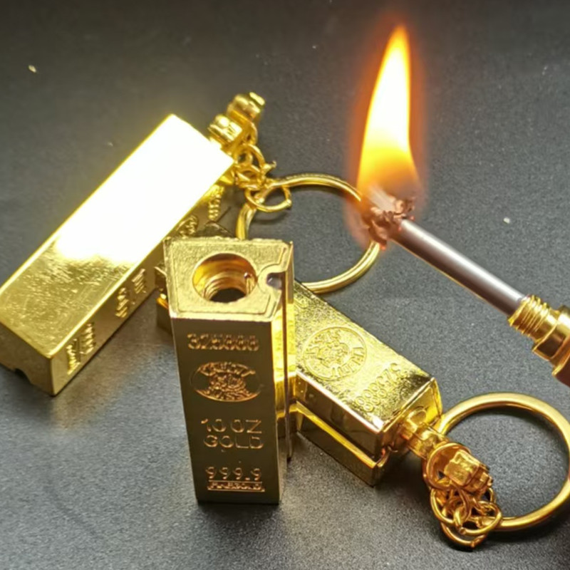 Outdoor Lighting Pendant - New Gold Bar Design Metal Pendant