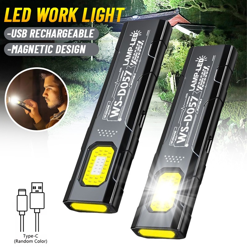 Outdoor Lighting Setup - Powerful Mini Security flashing work light