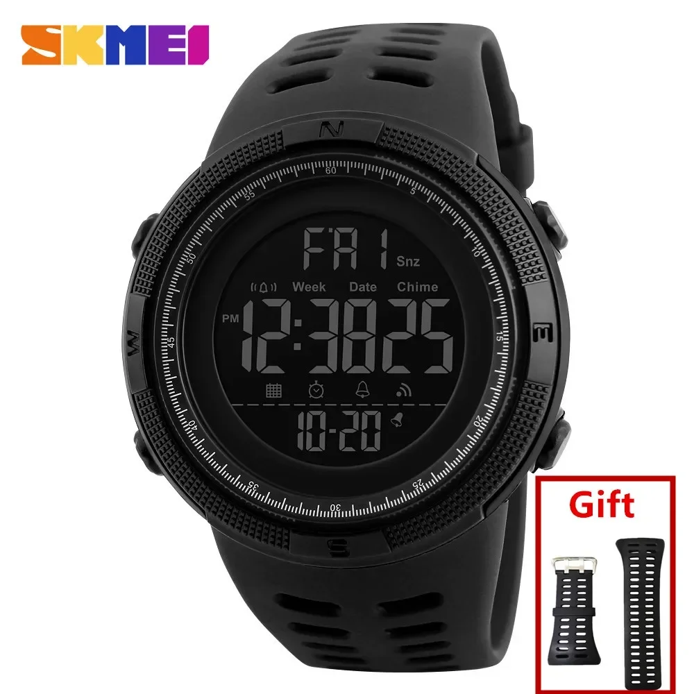 Outdoor Lighting Zones - SKMEI 1251 5Bar Waterproof Digital Watch