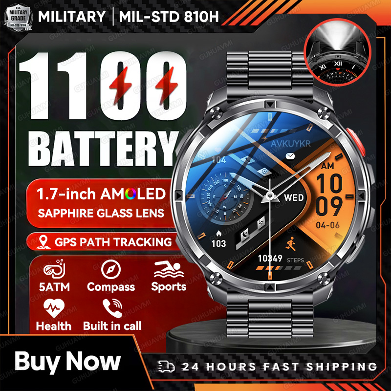 Outdoor Lighting Smart Controller - 2026 New Military 1100mAh Battery Smart