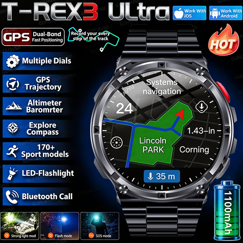 Outdoor Lighting Smart Controller - 2026 New T-Rex3 Pro 1100mAh Battery