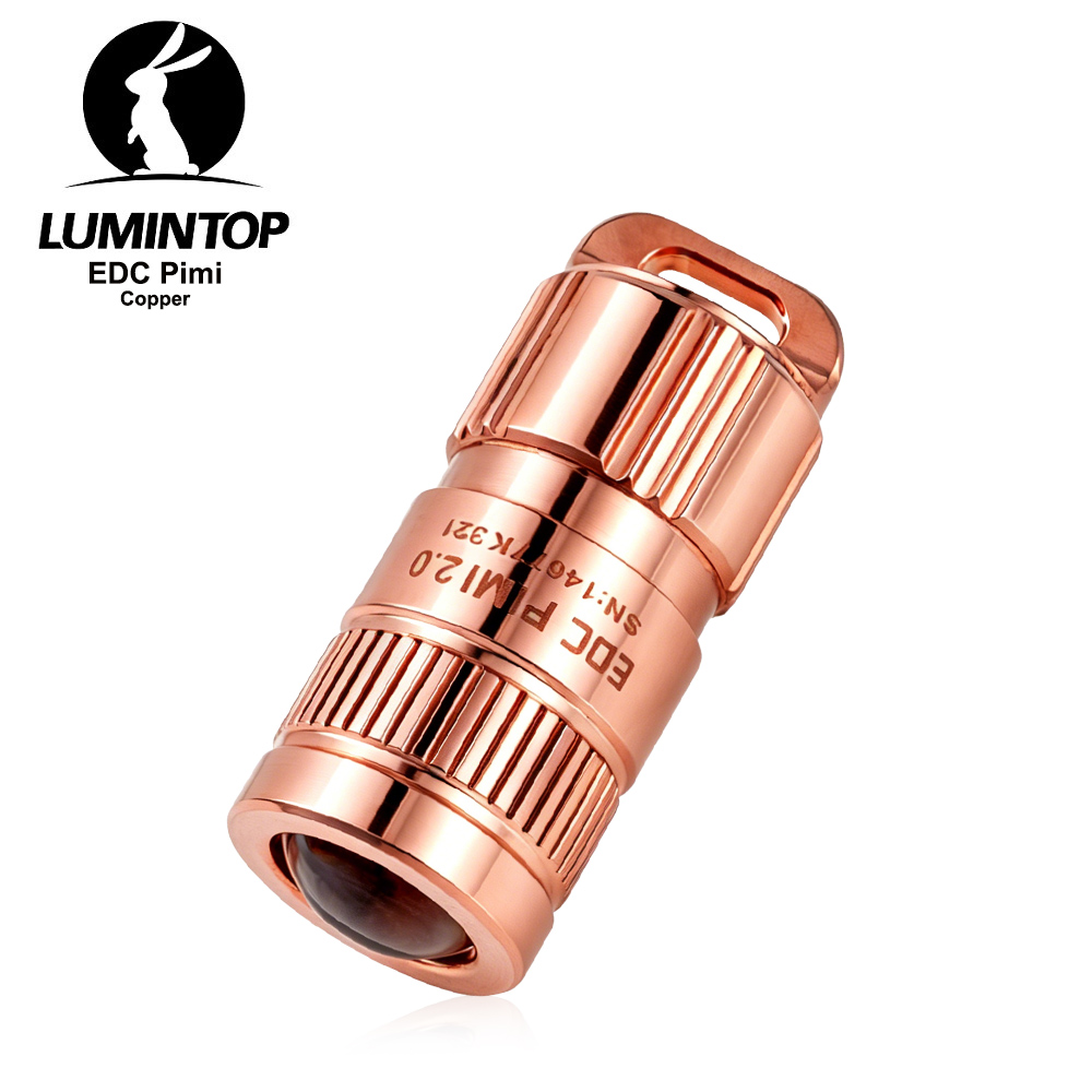 Outdoor Lighting Brass - Copper Flashlight EDC LED Pocket Light