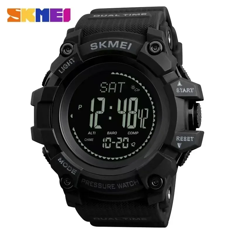 Outdoor Lighting For Steps - SKMEI 1358 Altimeter Weather Tracker Waterproof