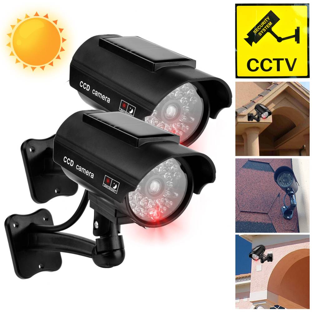 Outdoor Lighting And Camera - Outdoor Solar Simulation Camera Waterproof Dummy