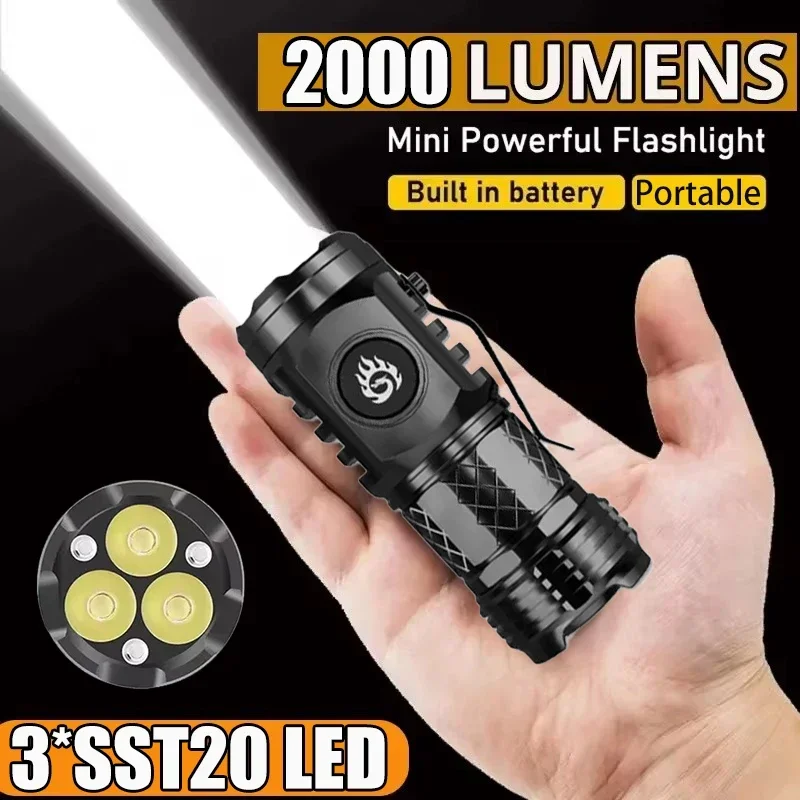 Outdoor Lighting Ideas - High Strong Power Tactical Flashlight 3LED