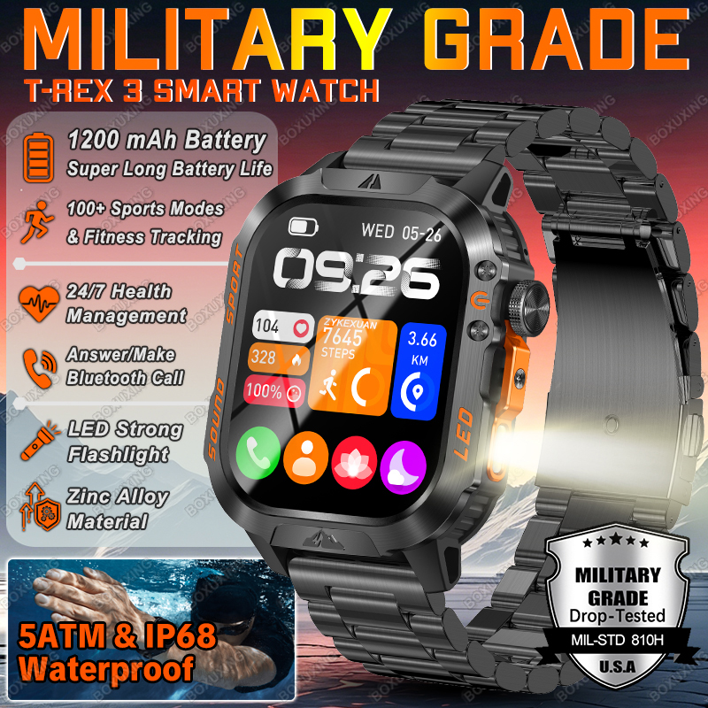 Outdoor Lighting Zones - 2026 New 1200 mAh Battery Military