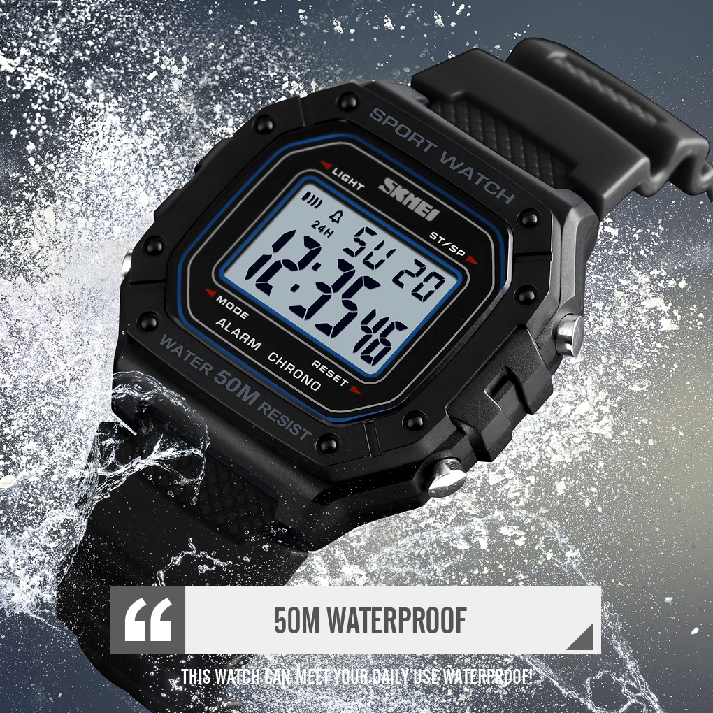 SKMEI 1496  montre homme Outdo - đánh giá và giá Outdoor Lighting For Steps