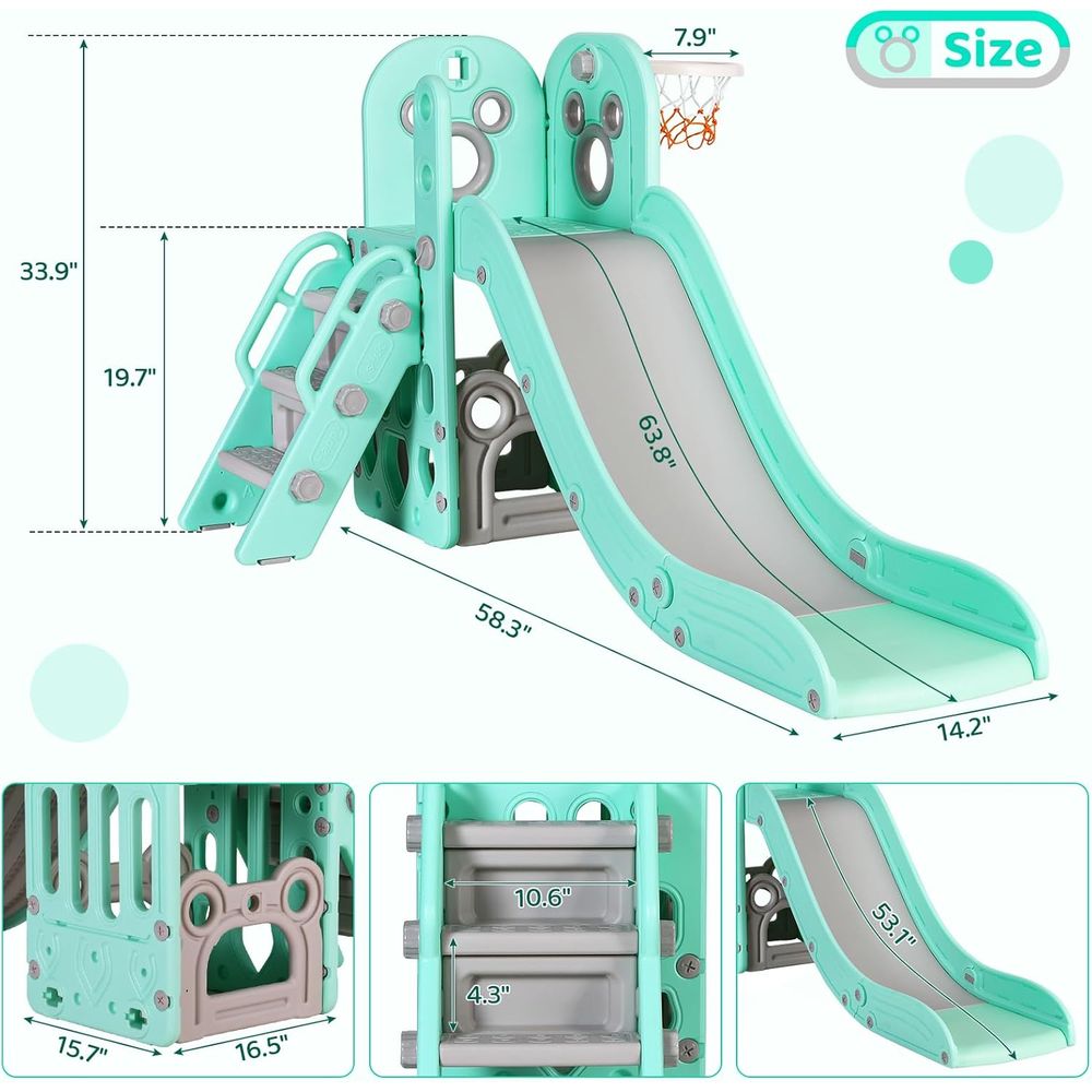 Multi-Functional Toddler Slide - đánh giá và giá Outdoor Lighting For Steps