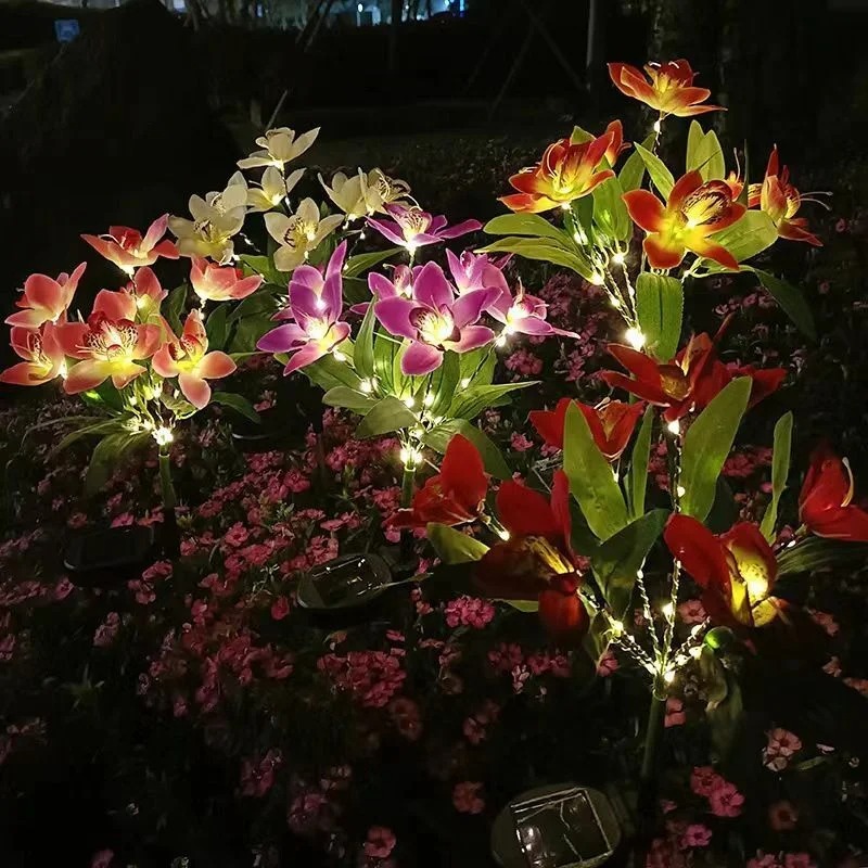 Orchid Ground LED Light Artifi - đánh giá và giá Landscape Spike Light