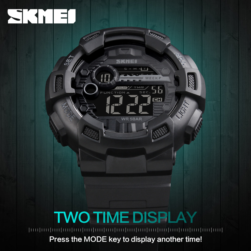 SKMEI Sports Outdoor Chrono Di - đánh giá và giá Outdoor Lighting Zones