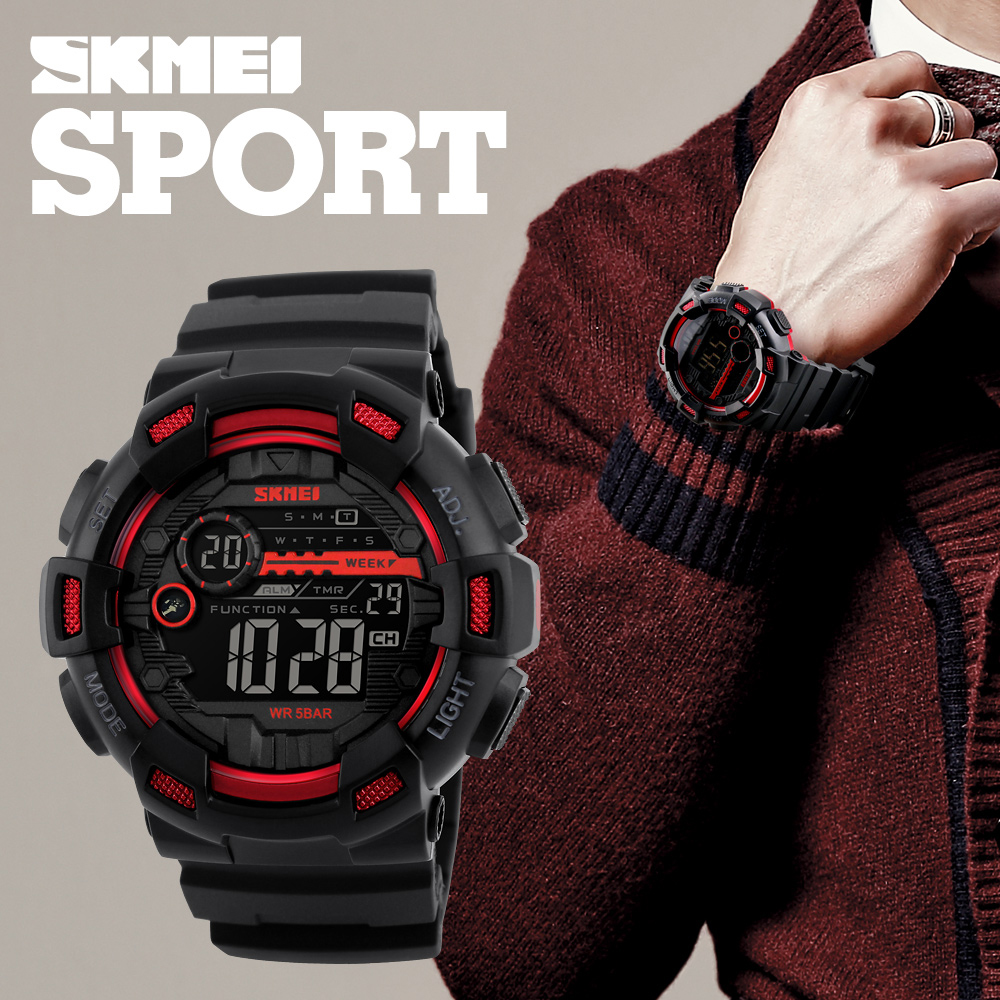 SKMEI Sports Outdoor Chrono Di - đánh giá và giá Outdoor Lighting Zones