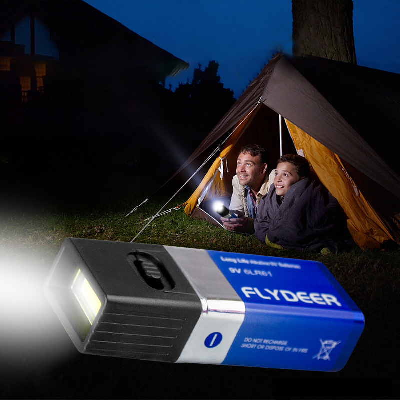9V Battery Flashlight 9V Mini  - đánh giá và giá Outdoor Lighting Not Working