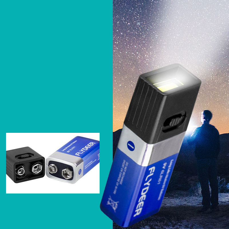 9V Battery Flashlight 9V Mini  - đánh giá và giá Outdoor Lighting Not Working