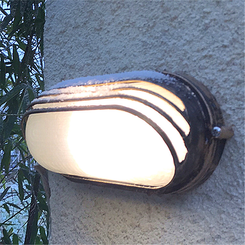 Retro Độ Ẩm E27 Đèn Tường Ngoà - đánh giá và giá Outdoor Lighting Under Roof