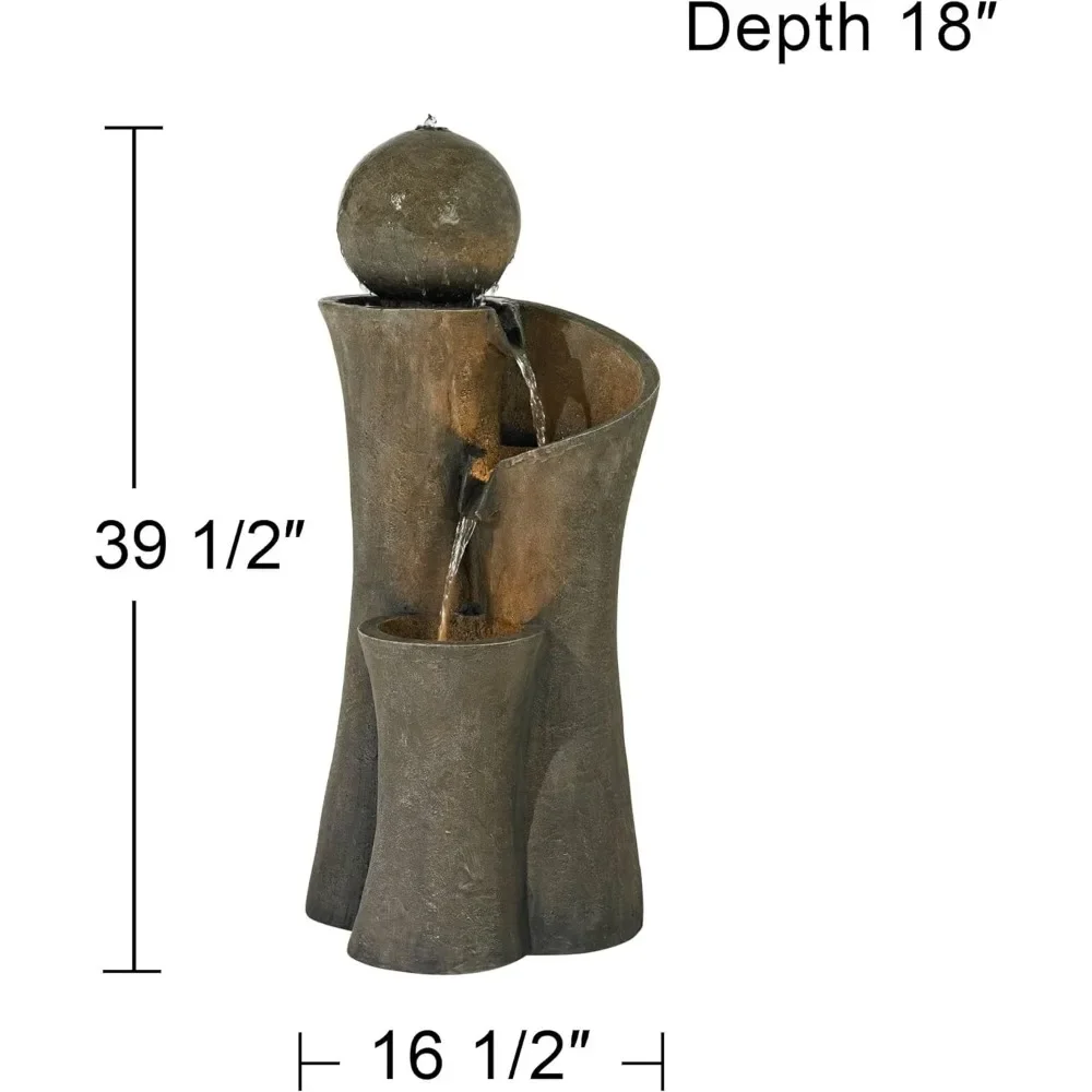 ##For Outdoor Statue Bubbler W - đánh giá và giá Outdoor Zen Lighting