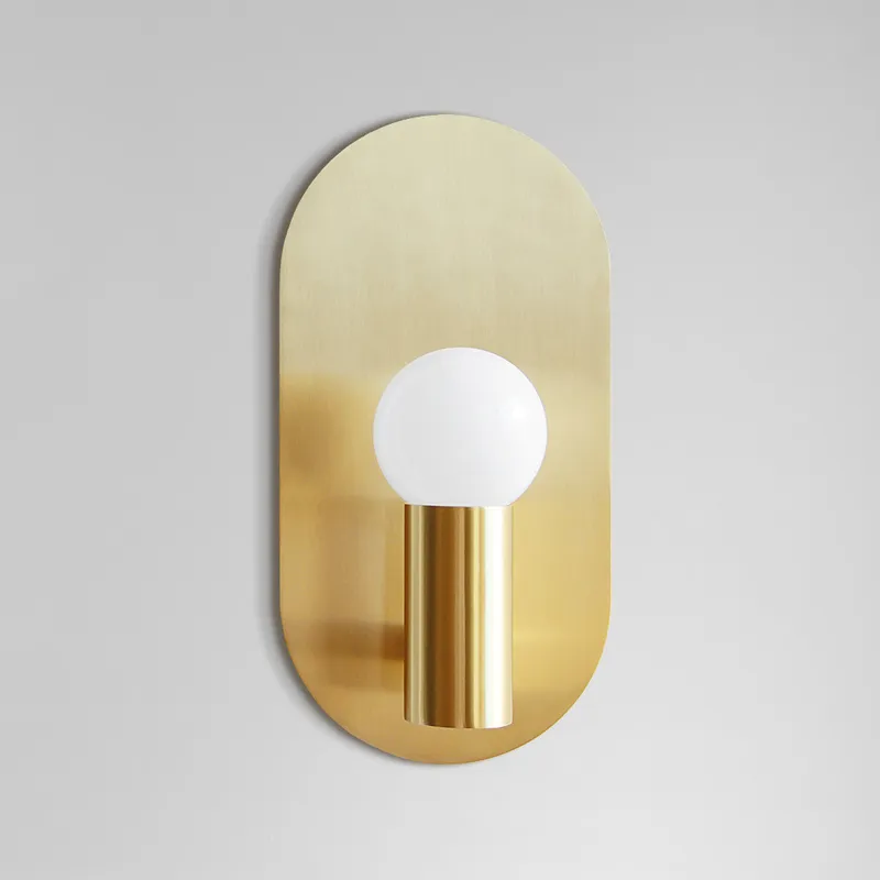 Nordic Creative Hotel Bedside  - đánh giá và giá Outdoor Lighting Brass