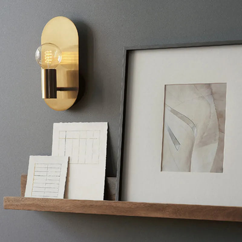Nordic Creative Hotel Bedside  - đánh giá và giá Outdoor Lighting Brass