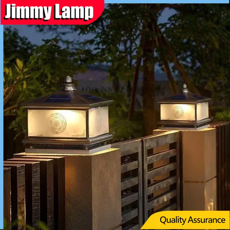 Outdoor Solar Wall Lamp Retro  - đánh giá và giá Outdoor Lighting Brass