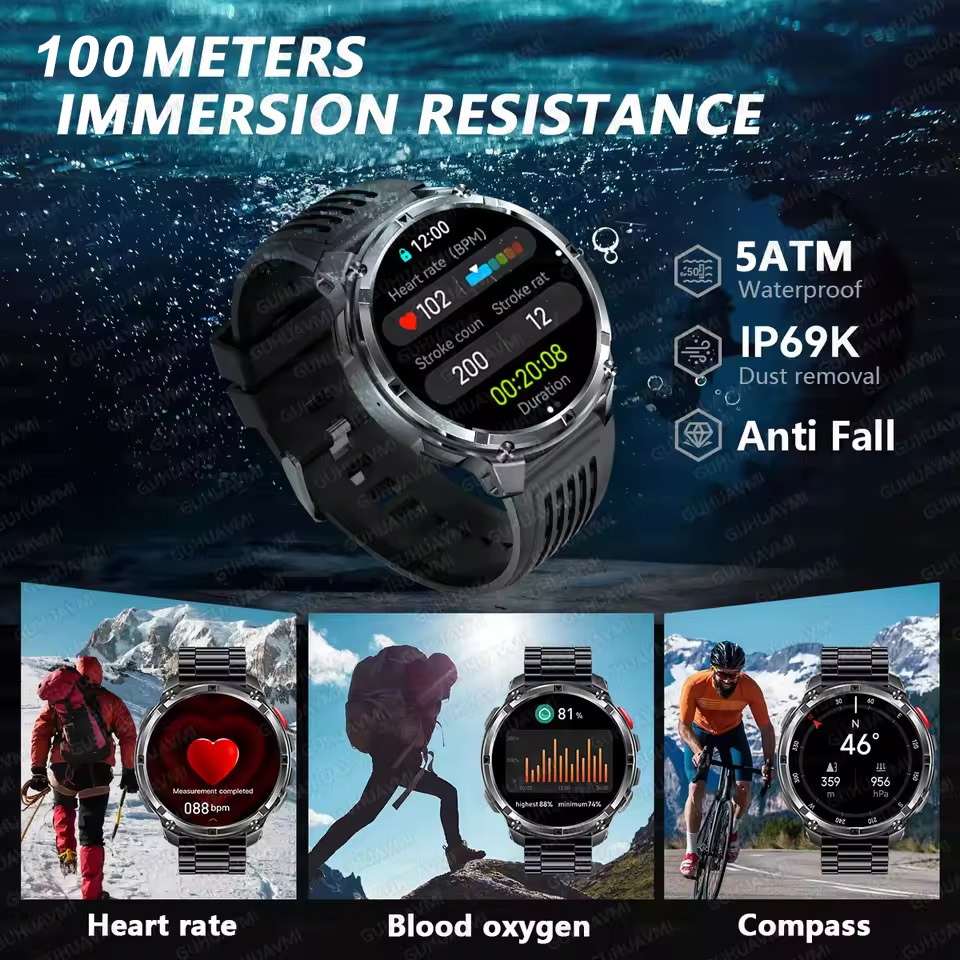 T-REX 3 Military Smartwatch Me - đánh giá và giá Outdoor Lighting Battery Operated