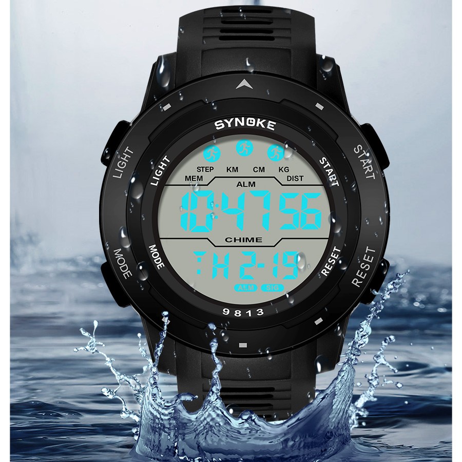 Synoke Couple watches Digital  - đánh giá và giá Outdoor Lighting For Steps