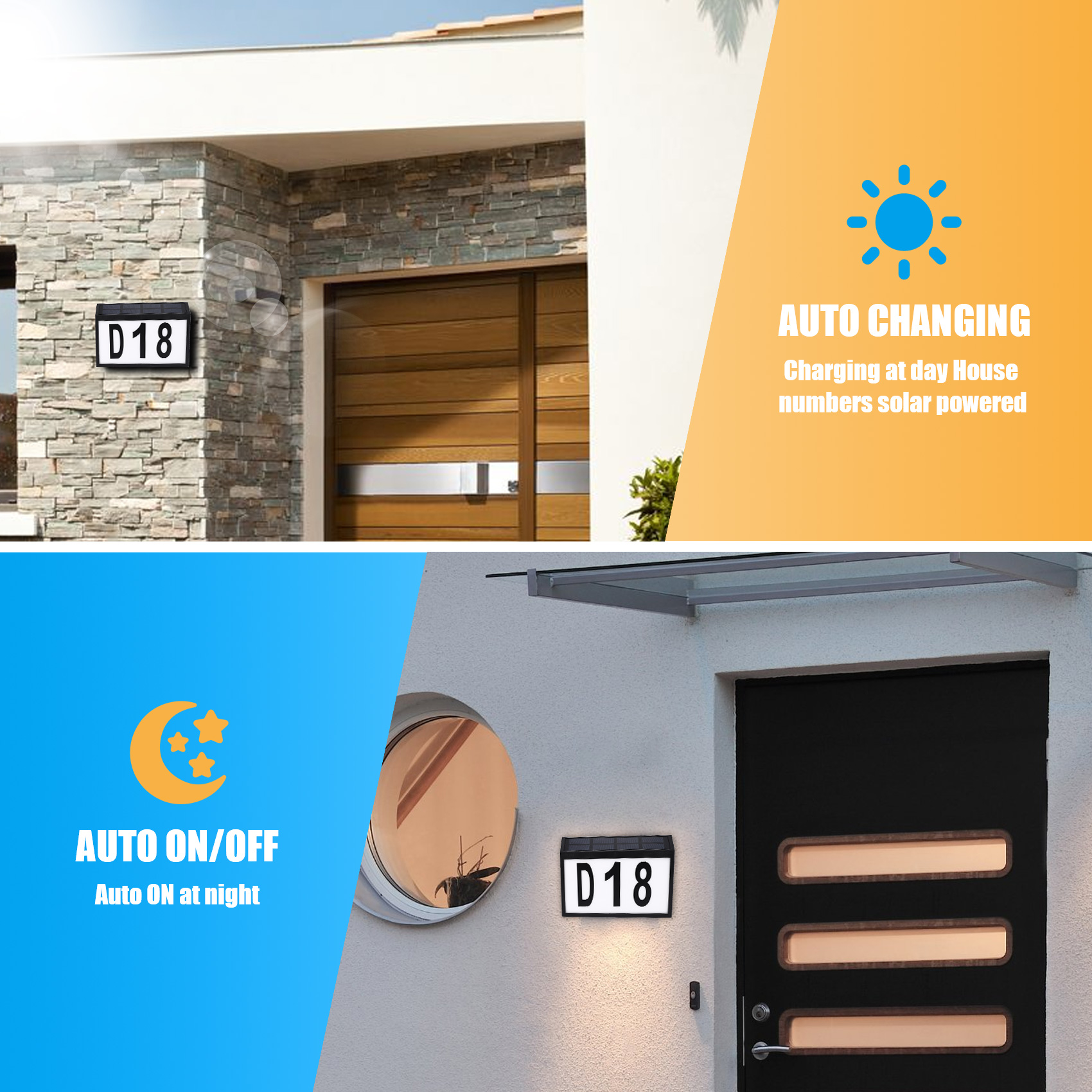 AAAF Solar Door Light Address  - đánh giá và giá Outdoor Lighting Brass