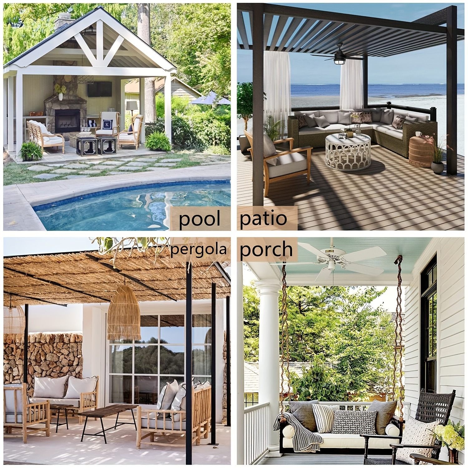 1panel Waterproof Outdoor Curt - đánh giá và giá Outdoor Lighting Under Roof