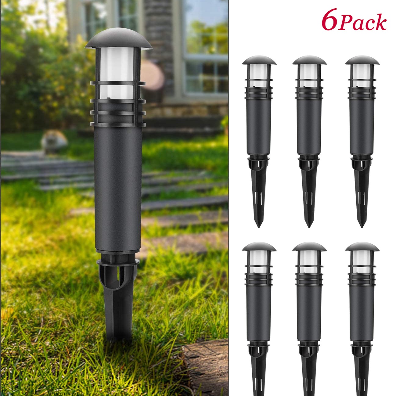 QACA LED Ngoài Trời Con Đường  - đánh giá và giá Landscape Spike Light