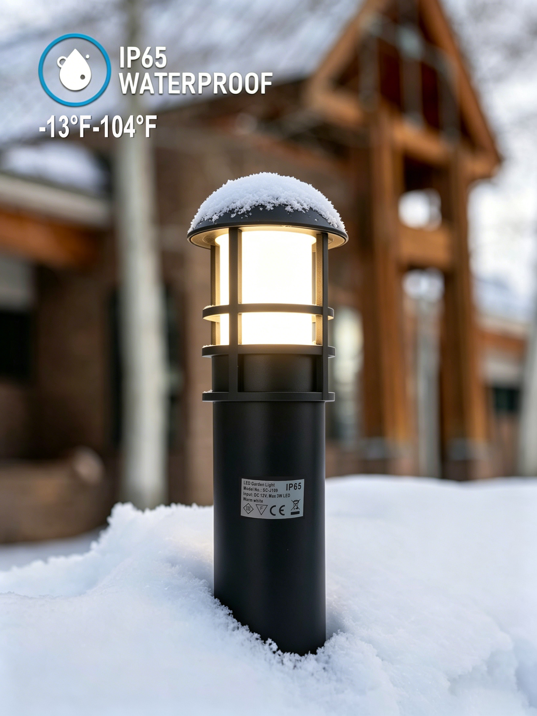QACA LED Ngoài Trời Con Đường  - đánh giá và giá Landscape Spike Light