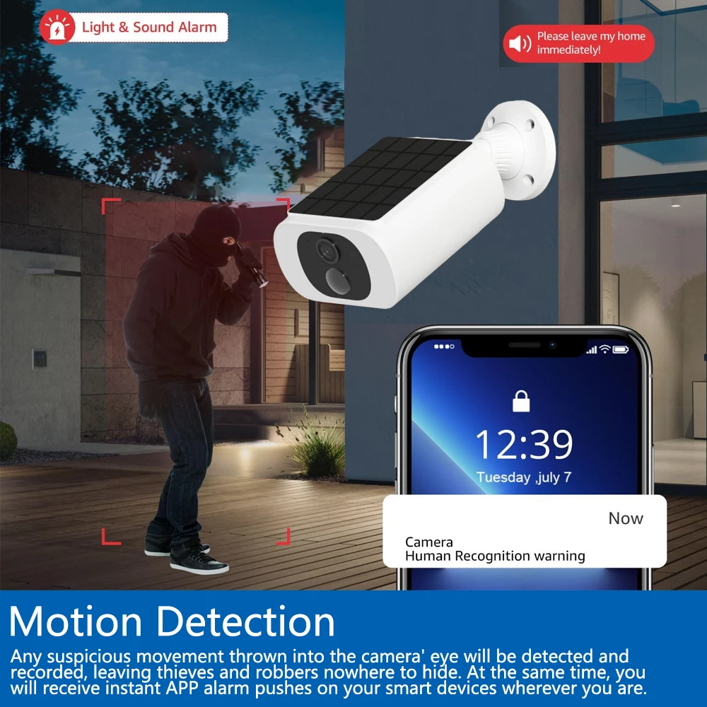 5MP Tuya Smartlife Outdoor Sol - đánh giá và giá Outdoor Lighting And Camera