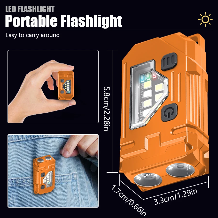 Mini Keychain EDC Flashlight R - đánh giá và giá Outdoor Lighting Setup