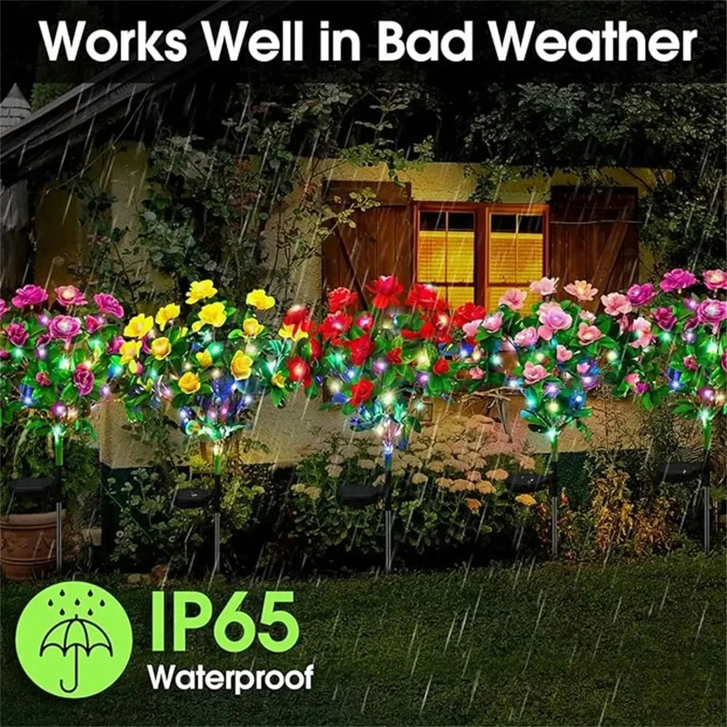 Waterproof LED Azalea Flower S - đánh giá và giá Landscape Spike Light