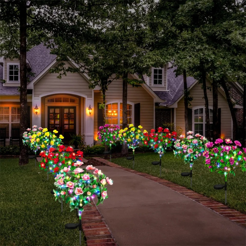 Waterproof LED Azalea Flower S - đánh giá và giá Landscape Spike Light