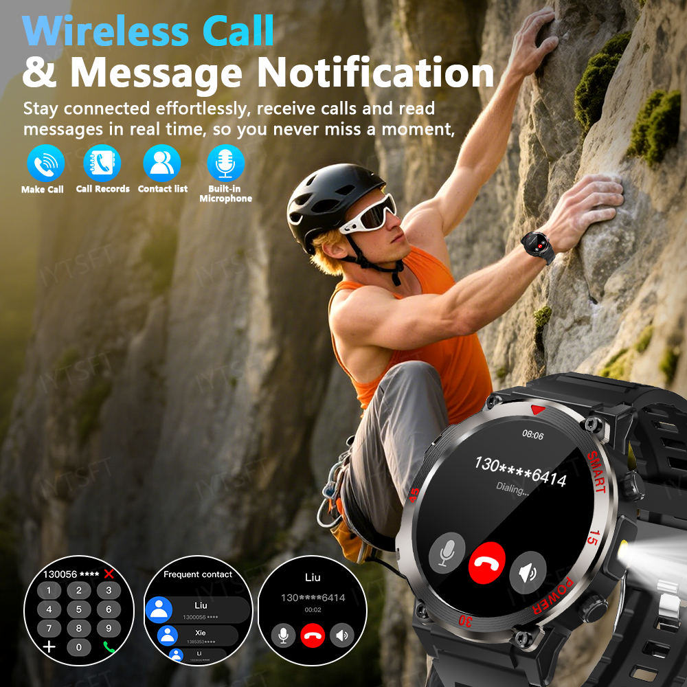 LAXASFIT New Smart Watch Men's - đánh giá và giá Outdoor Lighting Smart Controller