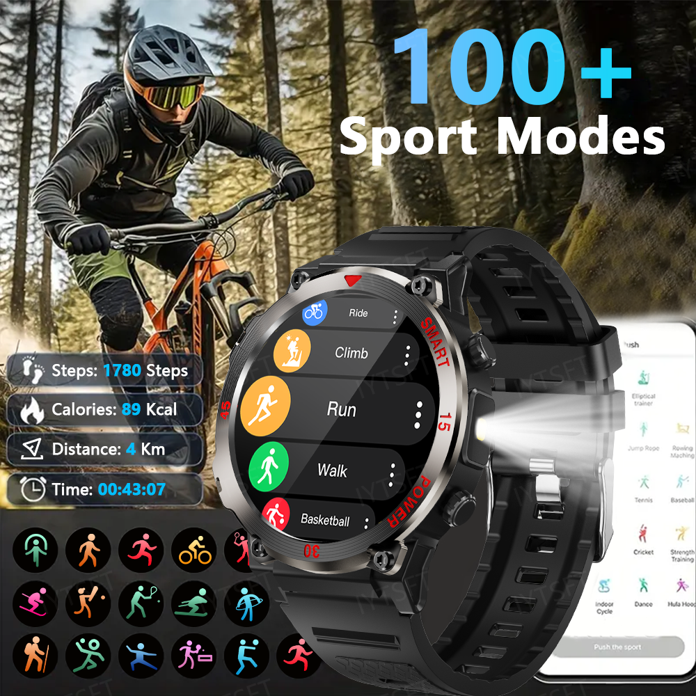 LAXASFIT New Smart Watch Men's - đánh giá và giá Outdoor Lighting Smart Controller