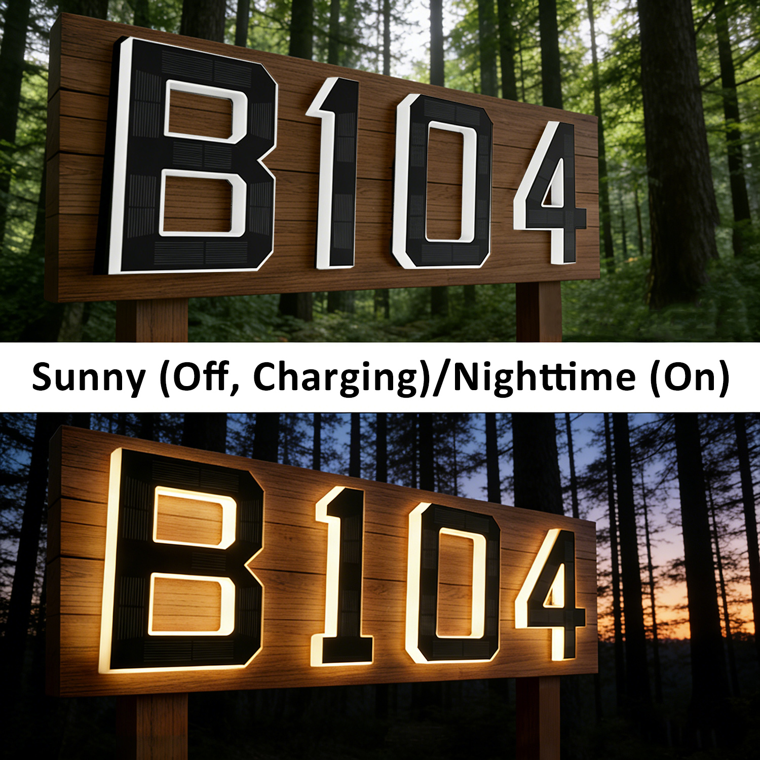 Solar House Number Lights Hous - đánh giá và giá Landscape Spike Light