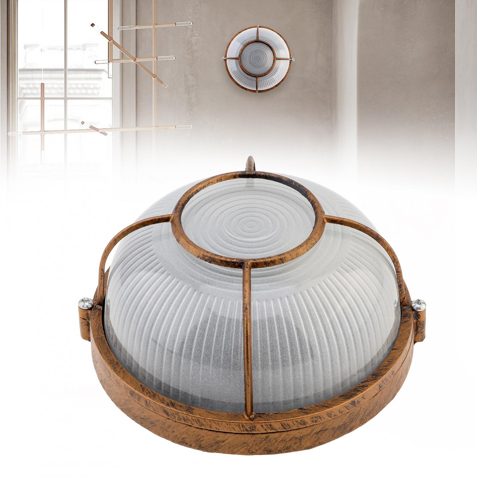 Round Nautical Bulkhead Light  - đánh giá và giá Outdoor Lighting Under Roof