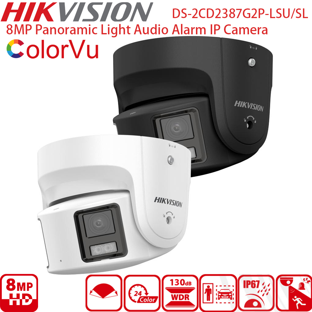 Hikvision Panoramic ColorVu IP - đánh giá và giá Outdoor Lighting And Camera
