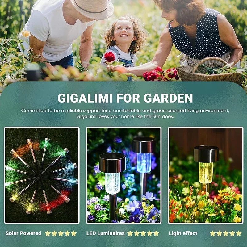 Solar Outdoor Lights Garden La - đánh giá và giá Landscape Spike Light