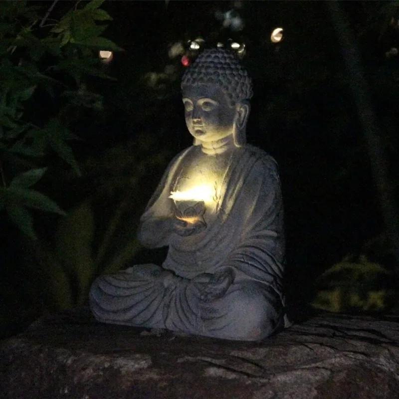 2026 latest models resin buddh - đánh giá và giá Outdoor Zen Lighting