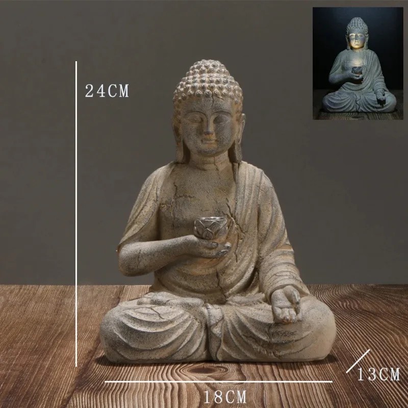 2026 latest models resin buddh - đánh giá và giá Outdoor Zen Lighting
