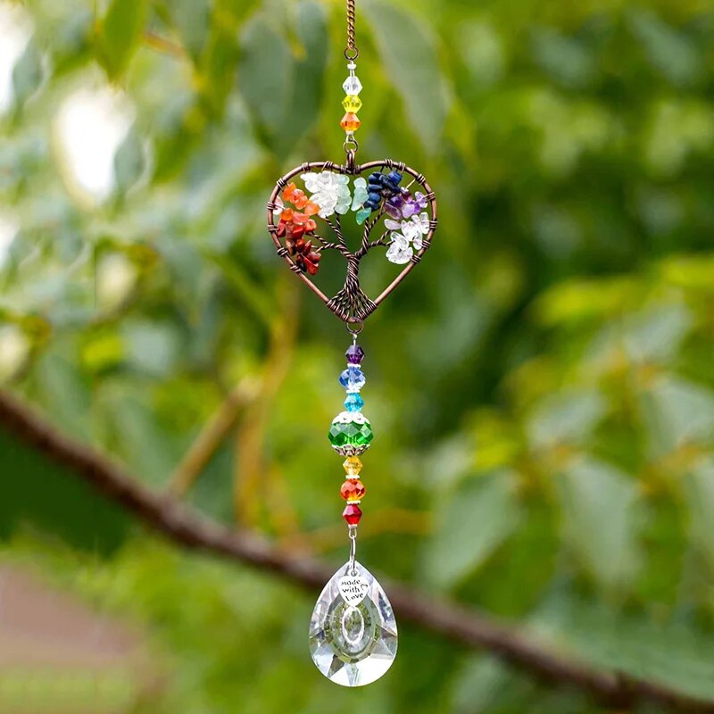 1pc Colorful Original Stone Tr - đánh giá và giá Outdoor Lighting Pendant