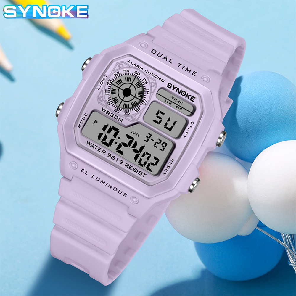 SYNOKE Digital Watches Lady Sp - đánh giá và giá Outdoor Lighting For Steps