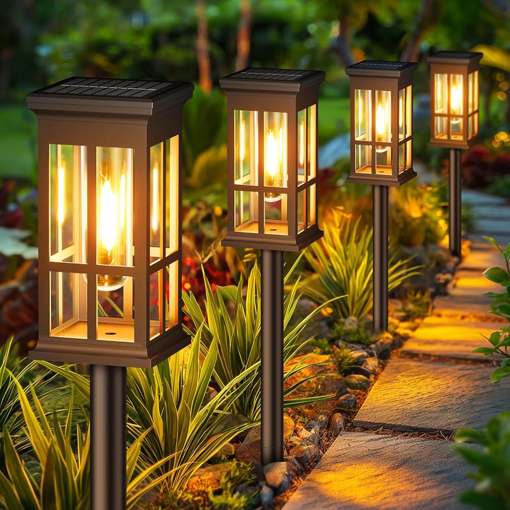 Solar Pathway Light Outdoor So - đánh giá và giá Landscape Spike Light