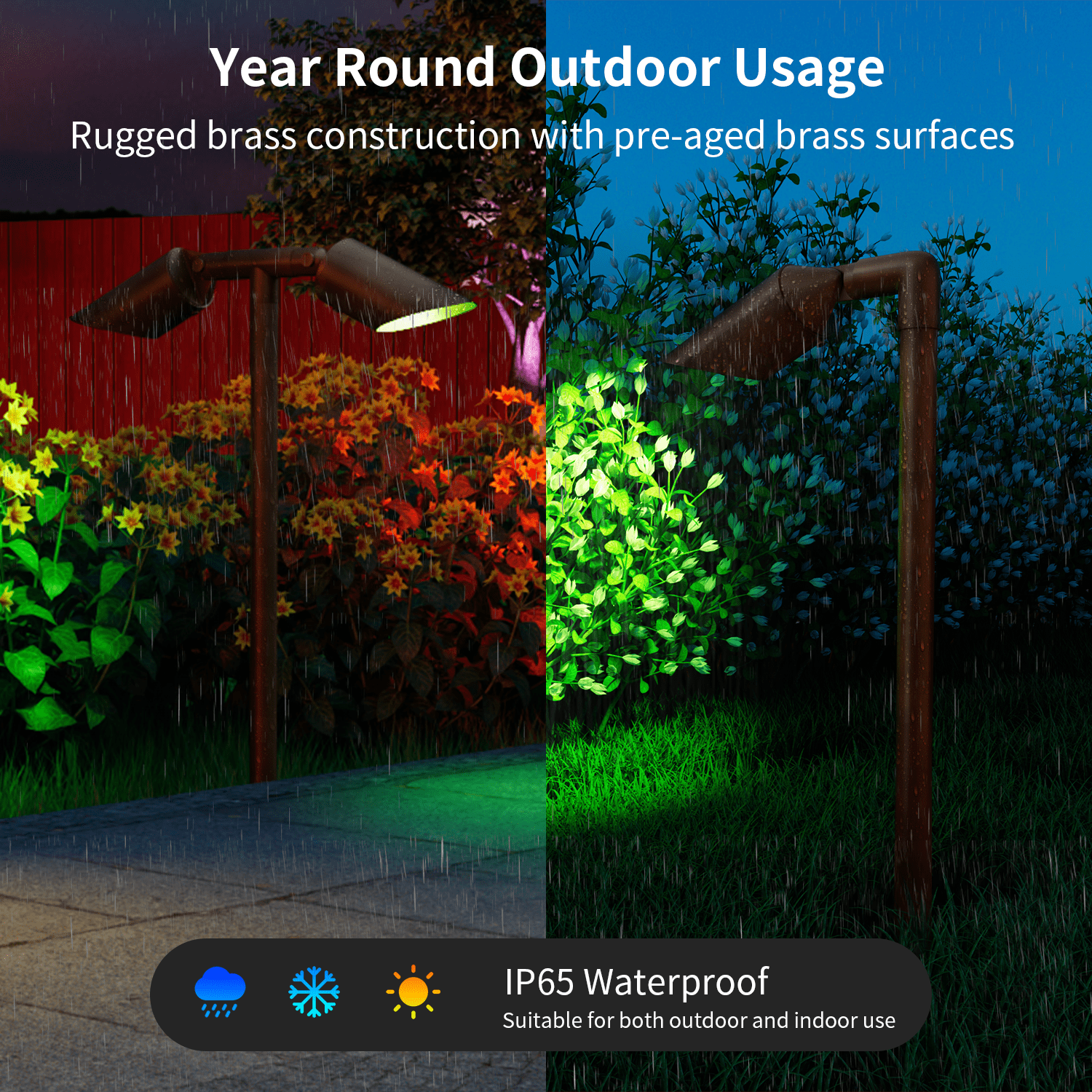 Outdoor Led Garden Lawn Light  - đánh giá và giá Outdoor Lighting Brass