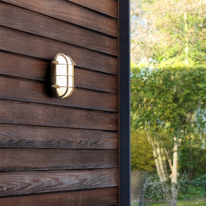Minimalist Brass Glass Wall La - đánh giá và giá Outdoor Lighting Brass