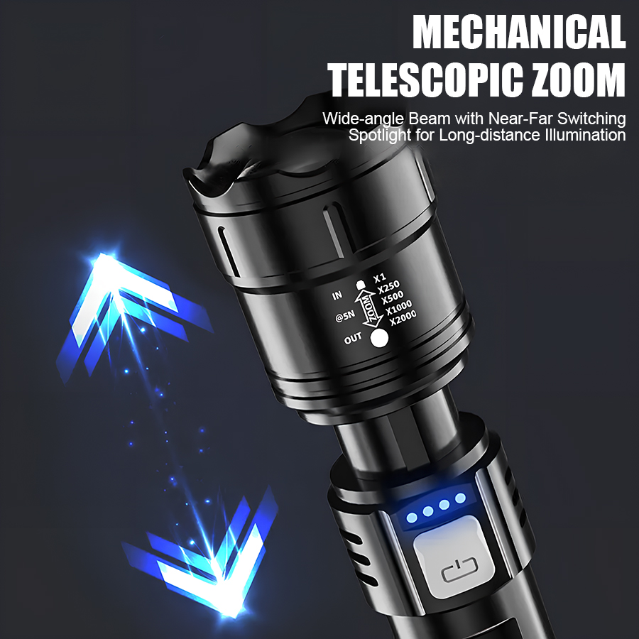 High Power P50 LED Flashlight  - đánh giá và giá Outdoor Lighting Ideas